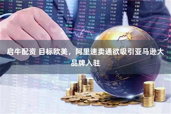 启牛配资 目标欧美，阿里速卖通欲吸引亚马逊大品牌入驻